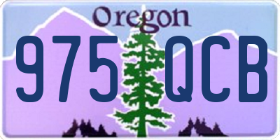 OR license plate 975QCB