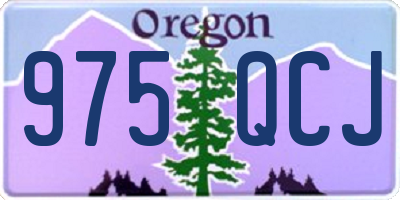 OR license plate 975QCJ