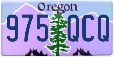 OR license plate 975QCQ