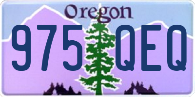 OR license plate 975QEQ