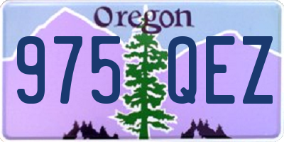 OR license plate 975QEZ