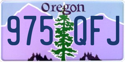 OR license plate 975QFJ