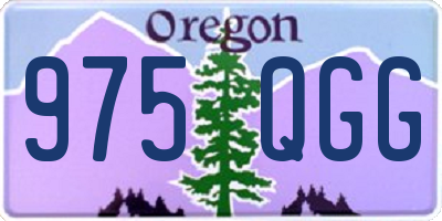 OR license plate 975QGG
