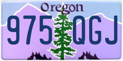 OR license plate 975QGJ
