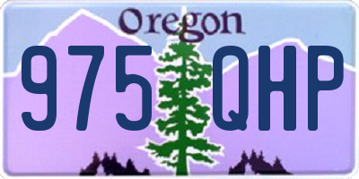 OR license plate 975QHP