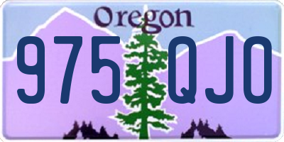 OR license plate 975QJO