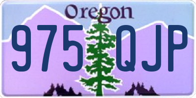 OR license plate 975QJP