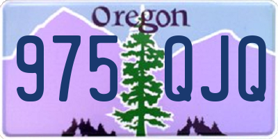 OR license plate 975QJQ