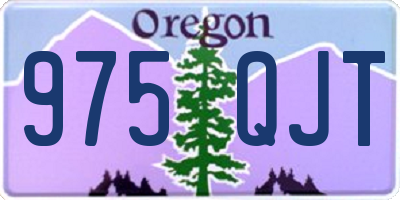 OR license plate 975QJT