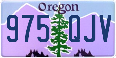 OR license plate 975QJV