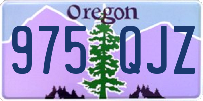 OR license plate 975QJZ