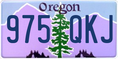 OR license plate 975QKJ