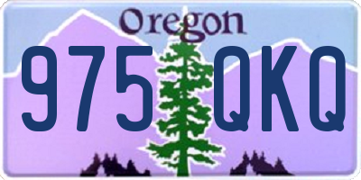 OR license plate 975QKQ