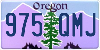 OR license plate 975QMJ