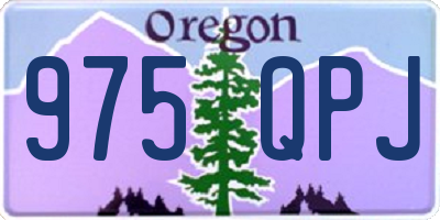 OR license plate 975QPJ