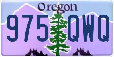 OR license plate 975QWQ