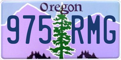 OR license plate 975RMG