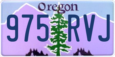 OR license plate 975RVJ