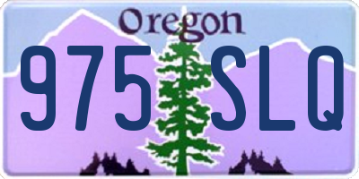 OR license plate 975SLQ