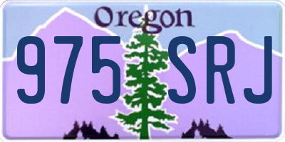 OR license plate 975SRJ