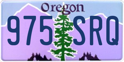 OR license plate 975SRQ