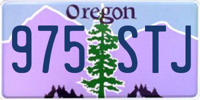 OR license plate 975STJ