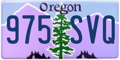 OR license plate 975SVQ