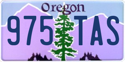 OR license plate 975TAS