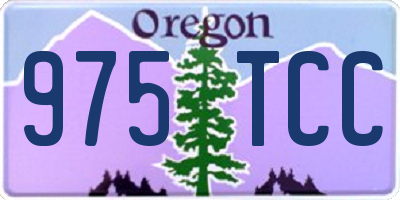 OR license plate 975TCC