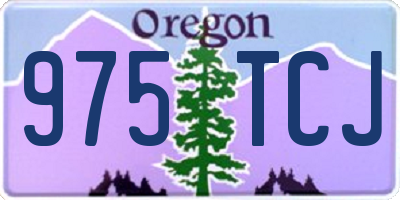 OR license plate 975TCJ