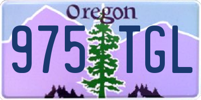 OR license plate 975TGL