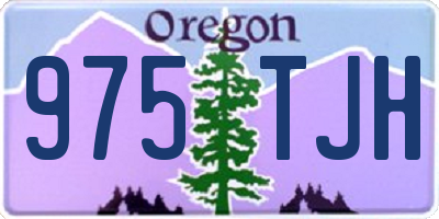 OR license plate 975TJH