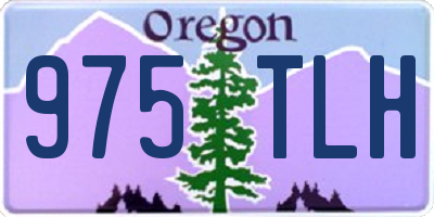 OR license plate 975TLH