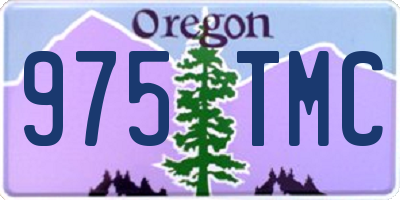 OR license plate 975TMC