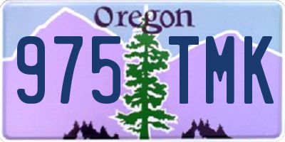 OR license plate 975TMK