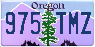 OR license plate 975TMZ