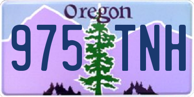 OR license plate 975TNH