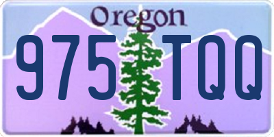 OR license plate 975TQQ