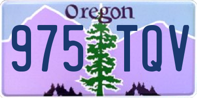 OR license plate 975TQV