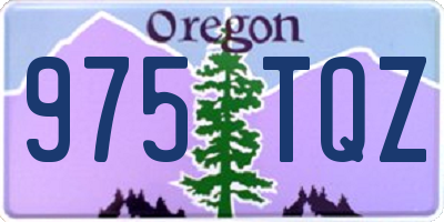 OR license plate 975TQZ
