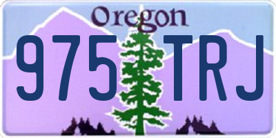 OR license plate 975TRJ
