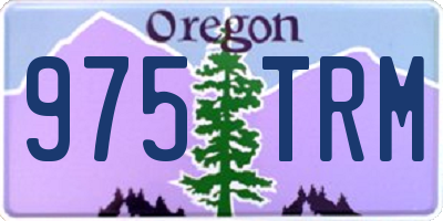 OR license plate 975TRM