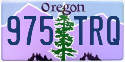 OR license plate 975TRQ