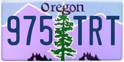 OR license plate 975TRT