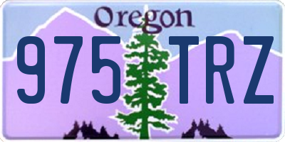 OR license plate 975TRZ