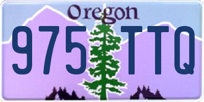 OR license plate 975TTQ