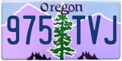 OR license plate 975TVJ