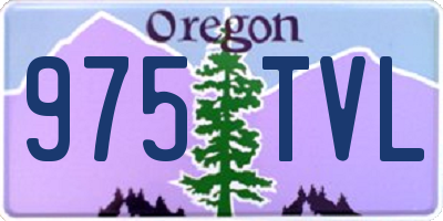 OR license plate 975TVL