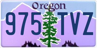 OR license plate 975TVZ