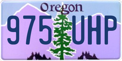 OR license plate 975UHP